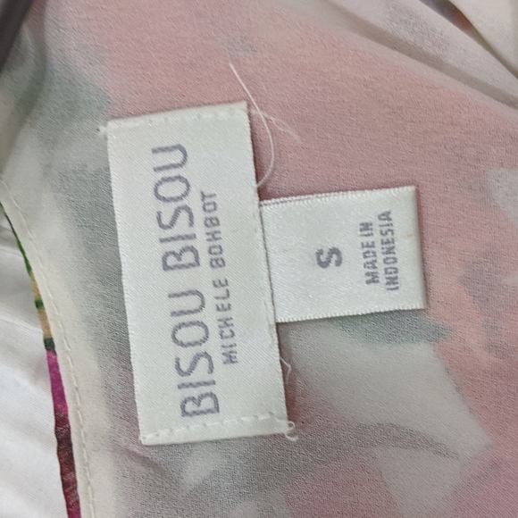 BISOU BISOU Sheer Floral Swing Tank Top - Picture 6 of 8